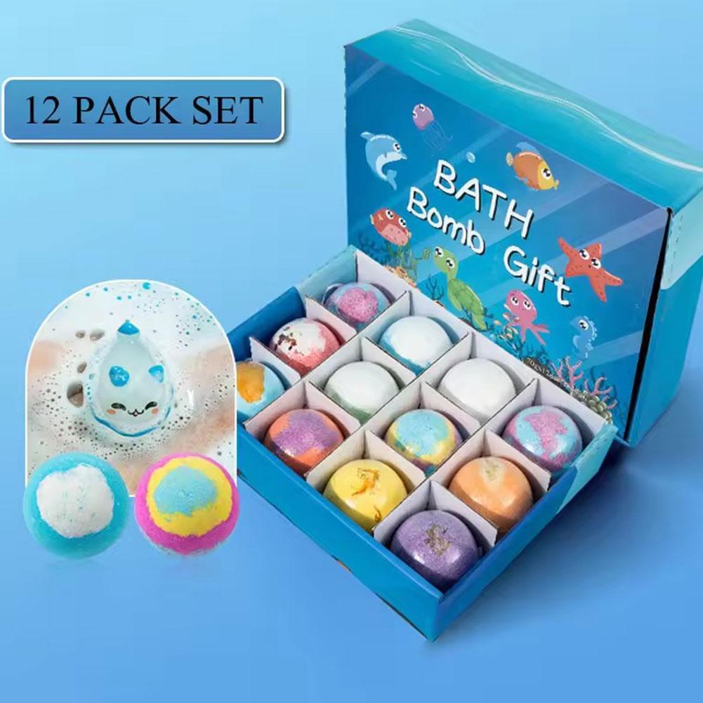 장난감 목욕 소금 공 1/6/12pcs 목욕 거품 목욕 - Bath Salts 리뷰 및 가격