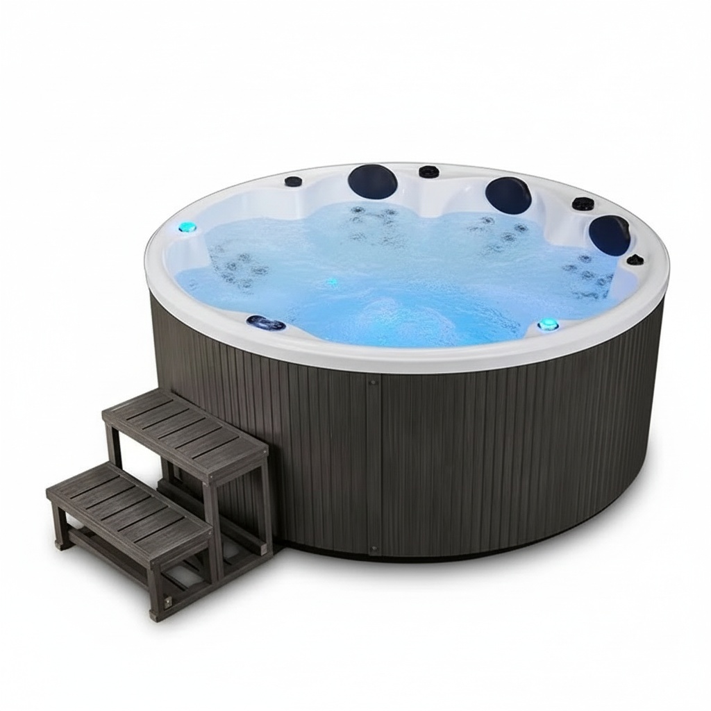 성인용 마사지 욕조, 7인용 대형 아크릴 독립형 스파  - Hot Tub 리뷰 및 가격