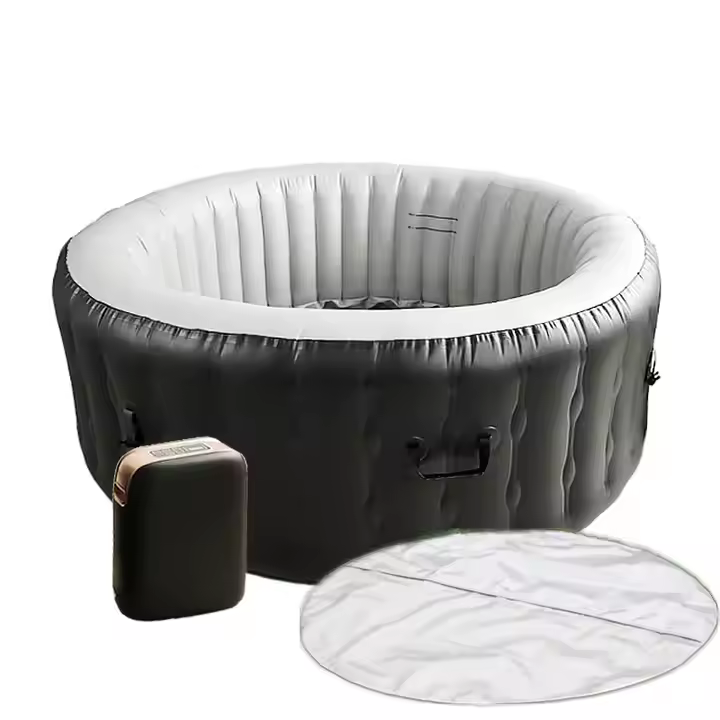 야외용 6인용 원형 풍선 온수 욕조 버블 바스 스파 야 - Hot Tub 리뷰 및 가격