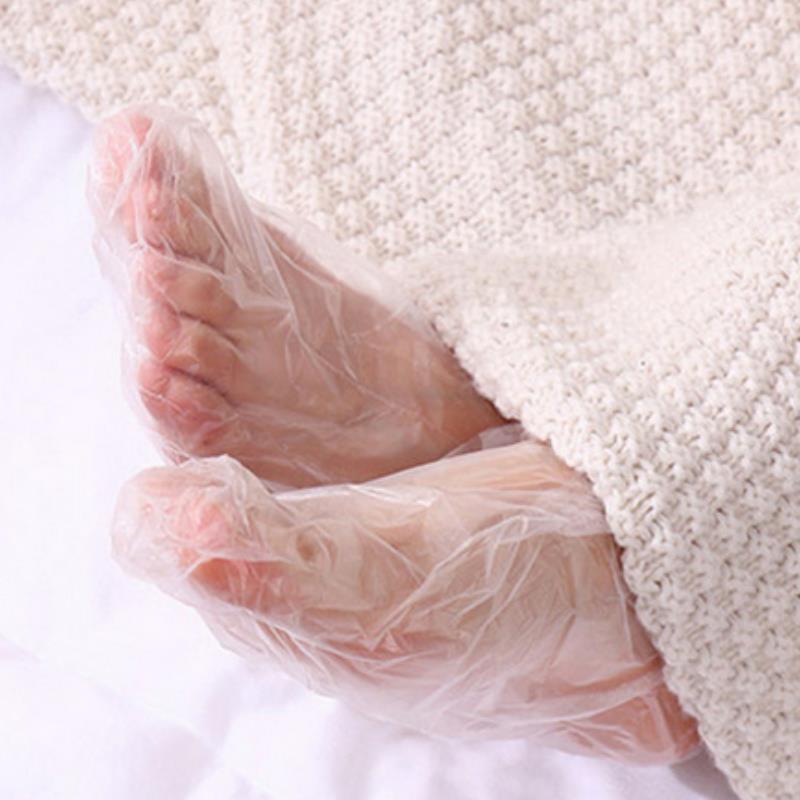 100-500pcs 일회용 발 보습 양말 투명한 발 가 - Foot Spa 리뷰 및 가격