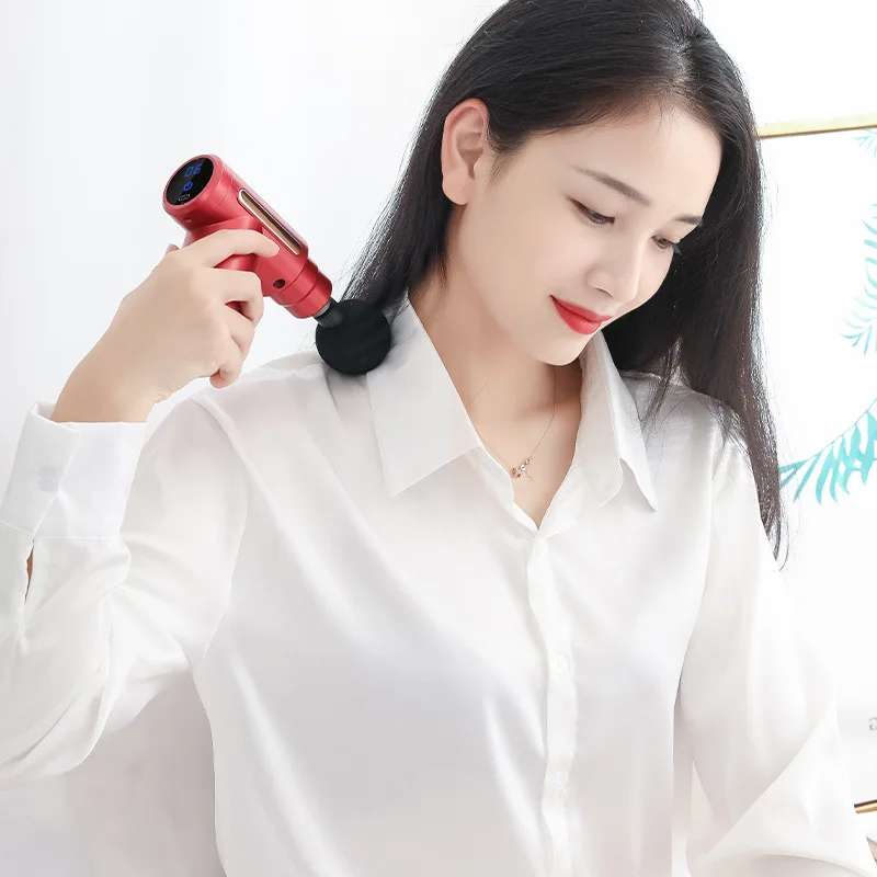 휴대용 미니 마사지 건 USB 충전식 경량 전기 근육  - Massage Gun 리뷰 및 가격
