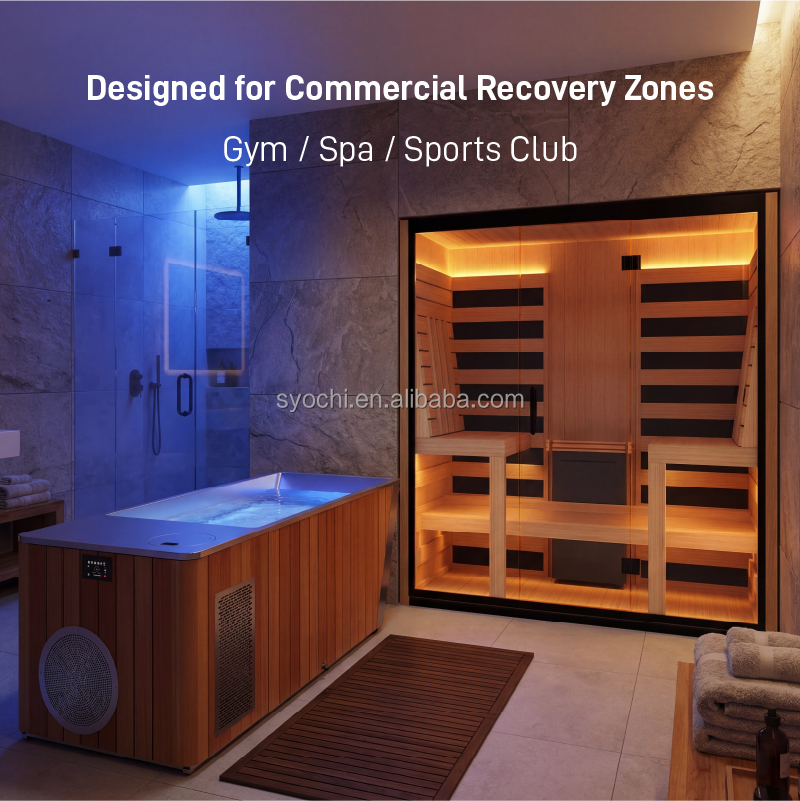 시오치 상업용 사우나 아이스 배스 대비요법 시스템 냉수 - Spa Wellness Gym 리뷰 및 가격