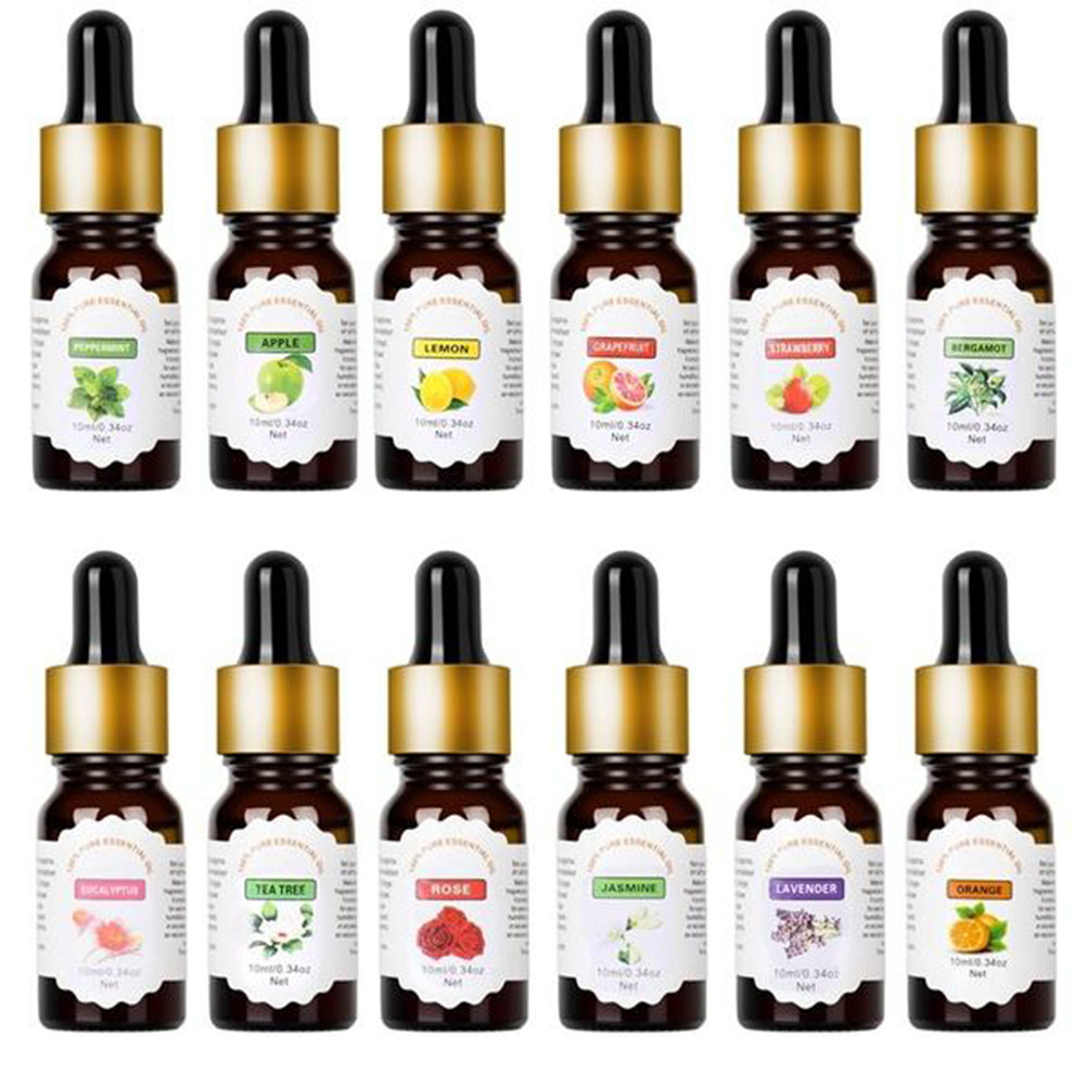 10ml 용량의 순수 에센셜 오일, 물에 잘 녹는 성질 - Aromatherapy Diffuser 리뷰 및 가격