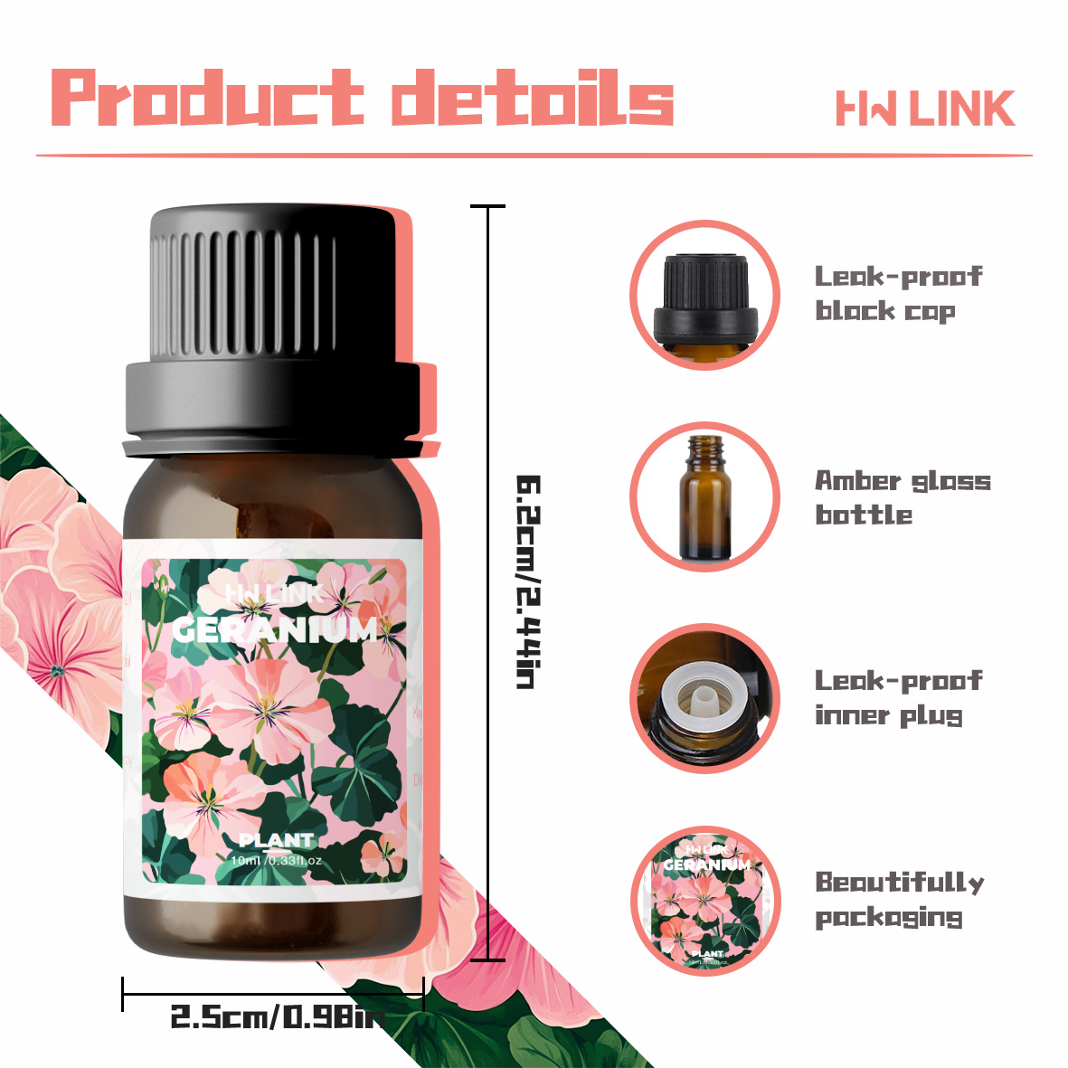 제라늄 에센셜 오일 10ml 순수 천연 오일 - 디퓨저 - Aromatherapy Diffuser 리뷰 및 가격